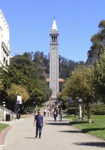 Sather Tower on the Cal campus.