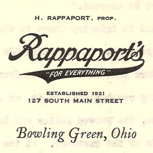 Rappaport's Letterhead